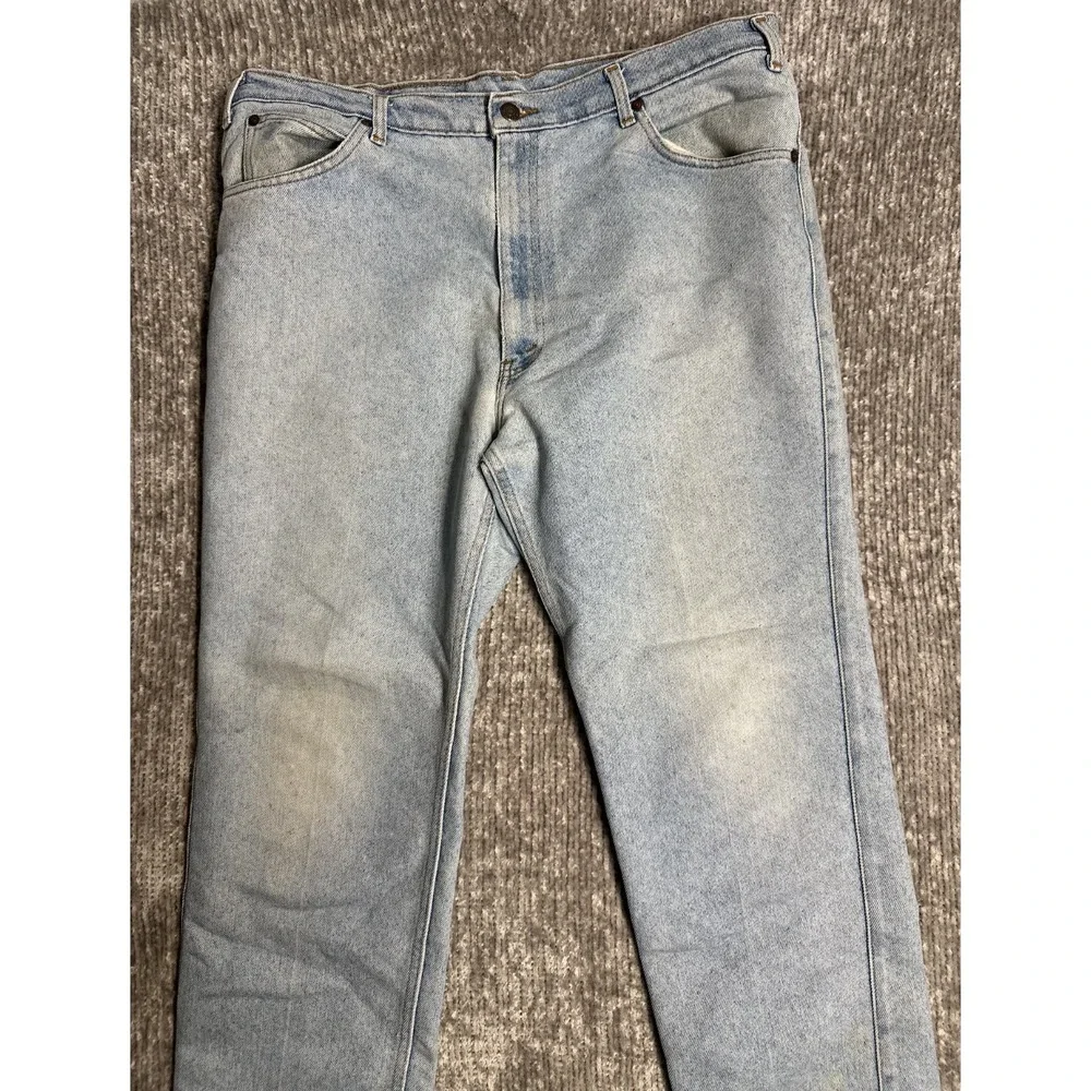 Vintage Levi Strauss Co Mens Silver Medal Jeans 36x28 Blue Denim Classic Fit